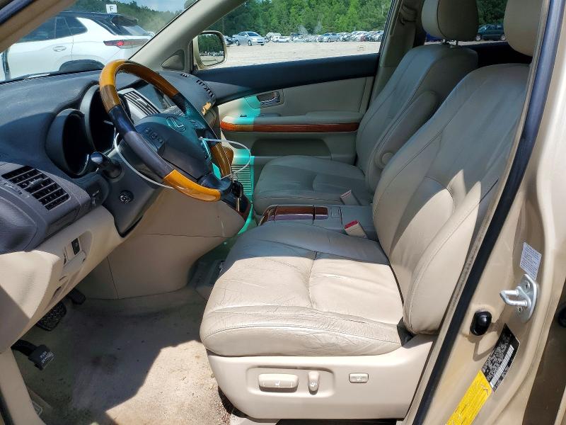 2008 Lexus Rx 400h VIN JTJHW31U282044311 COPART salvage auction — FRONT END, VA - CERT OF TITLE - SALVAGE, sold $925 on 2026-07-20 (photo 7)