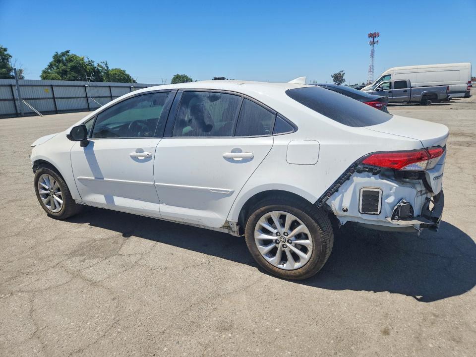 2020 Toyota Corolla VIN JTDHPRAE7LJ005367 COPART salvage auction — FRONT END, Ca - Salvage Certificate, sold $3,650 on 2026-07-10 (photo 2)