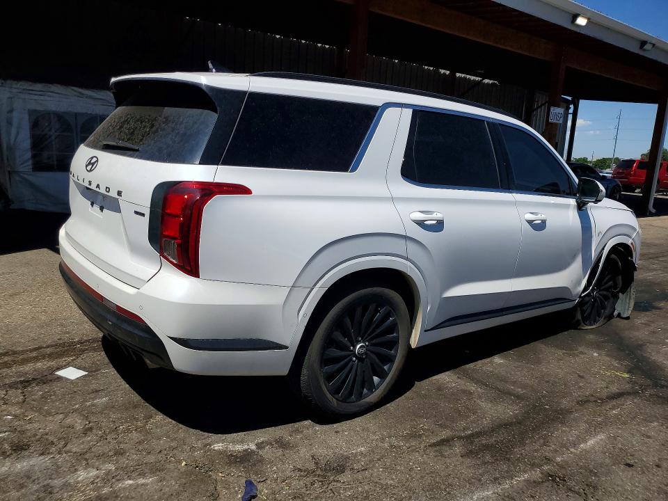 2025 Hyundai Palisade VIN KM8R7DGE8SU877211 COPART salvage auction — FRONT END, Co - Salvage Title, sold $1,100 on 2026-09-08 (photo 3)