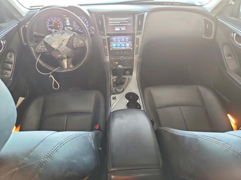 2017 Infiniti Q50 VIN JN1EV7AP0HM743924 COPART salvage auction — FRONT END, Az - Cert Of Title-Restored Salvage, sold $1,900 on 2026-07-06 (photo 8)