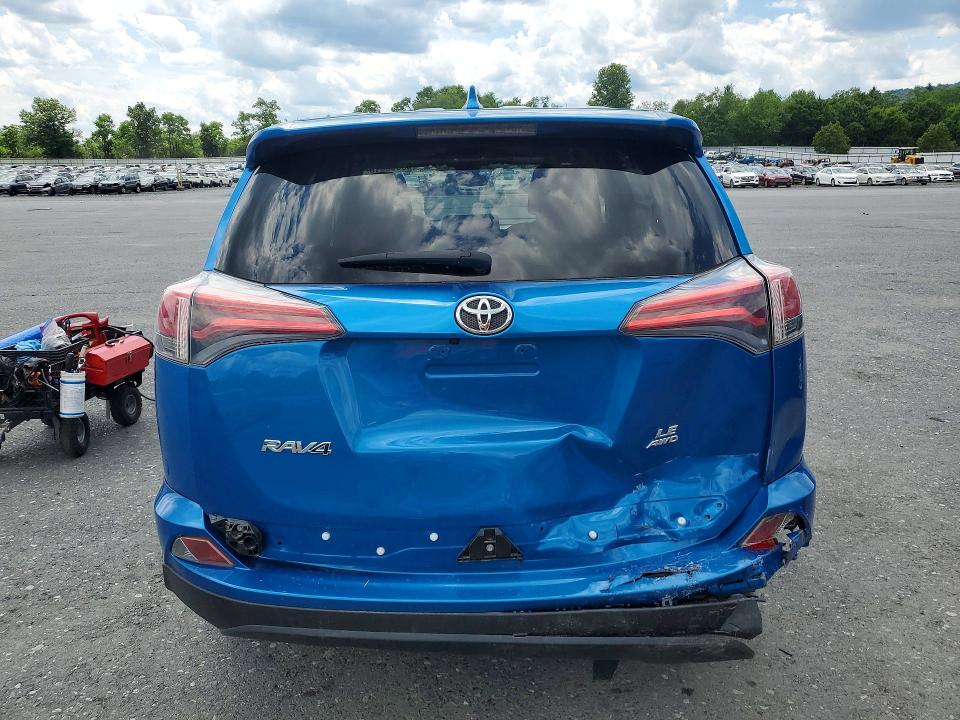 2018 Toyota Rav 4 VIN JTMBFREV1JJ721343 COPART salvage auction — REAR END, Pa - Certificate Of Salvage, sold $7,600 on 2026-07-14 (photo 6)