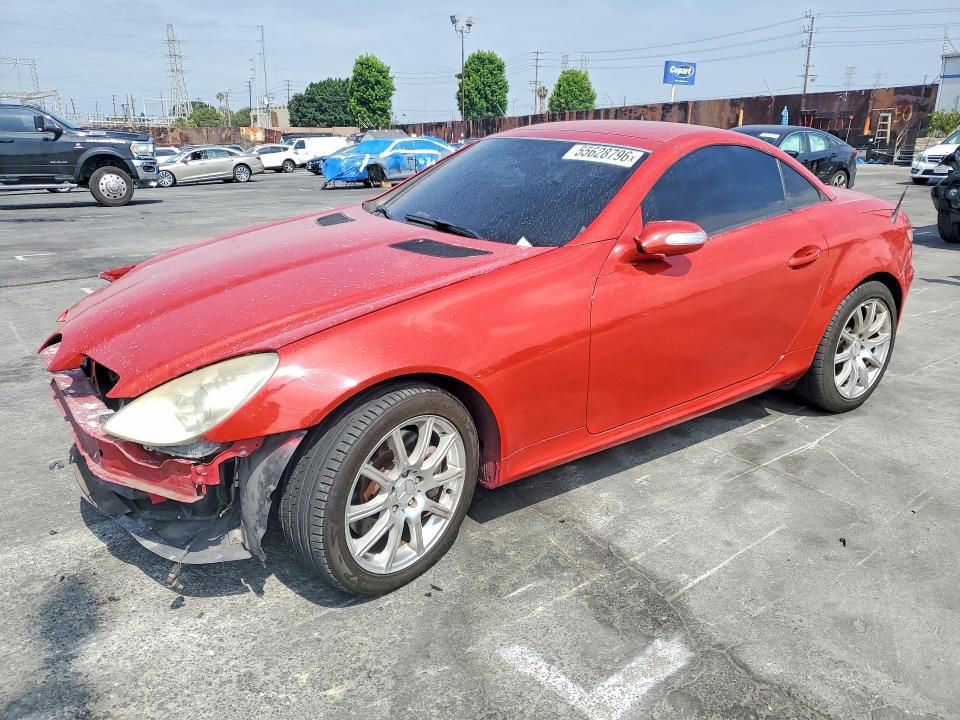 2006 Mercedes-benz Slk-class VIN WDBWK56F06F098366 COPART salvage auction — FRONT END, CA - SALVAGE CERTIFICATE, sold $600 on 2026-07-15 (photo 1)