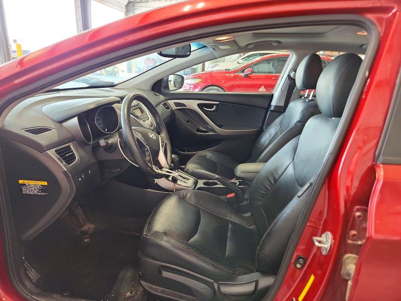 2012 Hyundai Elantra VIN KMHDH4AE7CU308884 COPART salvage auction — HAIL, Ne - Cert Of Title-Salvage, sold $575 on 2026-07-07 (photo 7)