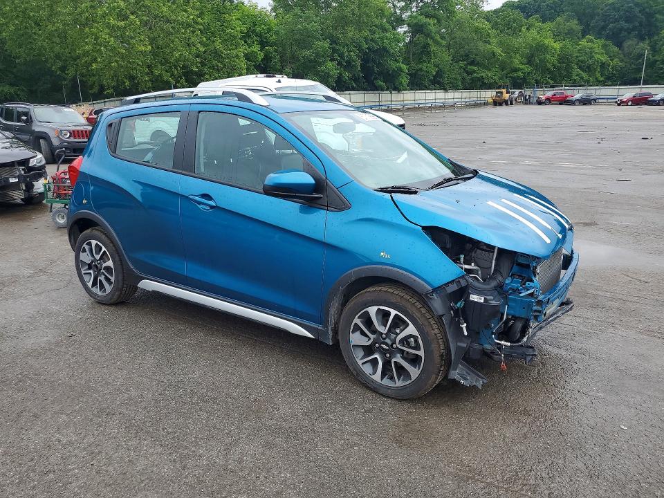 2021 Chevrolet VIN KL8CH6SA7MC729351 COPART salvage auction — FRONT END, Pa - Certificate Of Salvage, sold $1,550 on 2026-07-16 (photo 4)