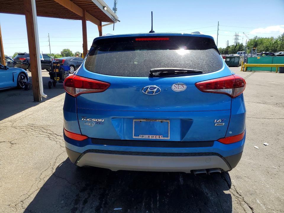 2017 Hyundai VIN KM8J3CA22HU519337 COPART salvage auction — HAIL, Co - Certificate Of Title, sold $5,100 on 2026-07-16 (photo 6)