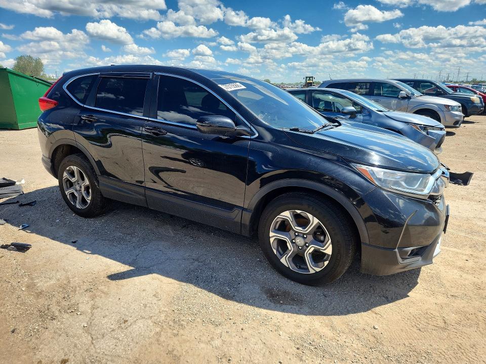 2018 Honda Cr-v VIN 7FARW2H56JE096743 COPART salvage auction — SIDE, Il - Salvage Certificate, sold $1,100 on 2026-07-28 (photo 4)