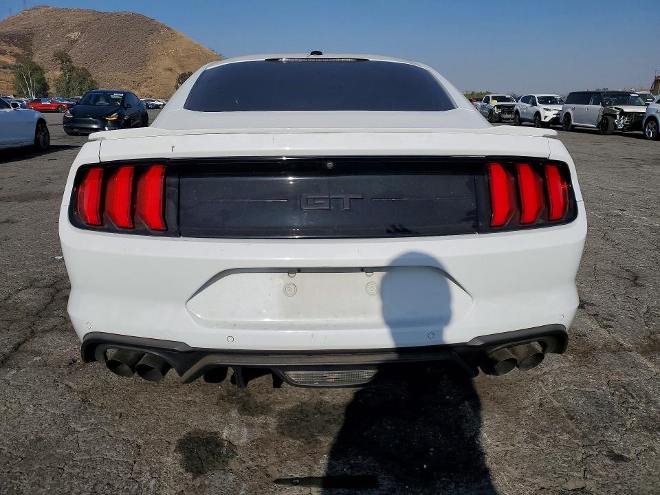 2018 Ford Mustang VIN 1FA6P8CF5J5156615 COPART salvage auction — FRONT END, Ca - Salvage Certificate, sold $10,800 on 2026-07-02 (photo 6)