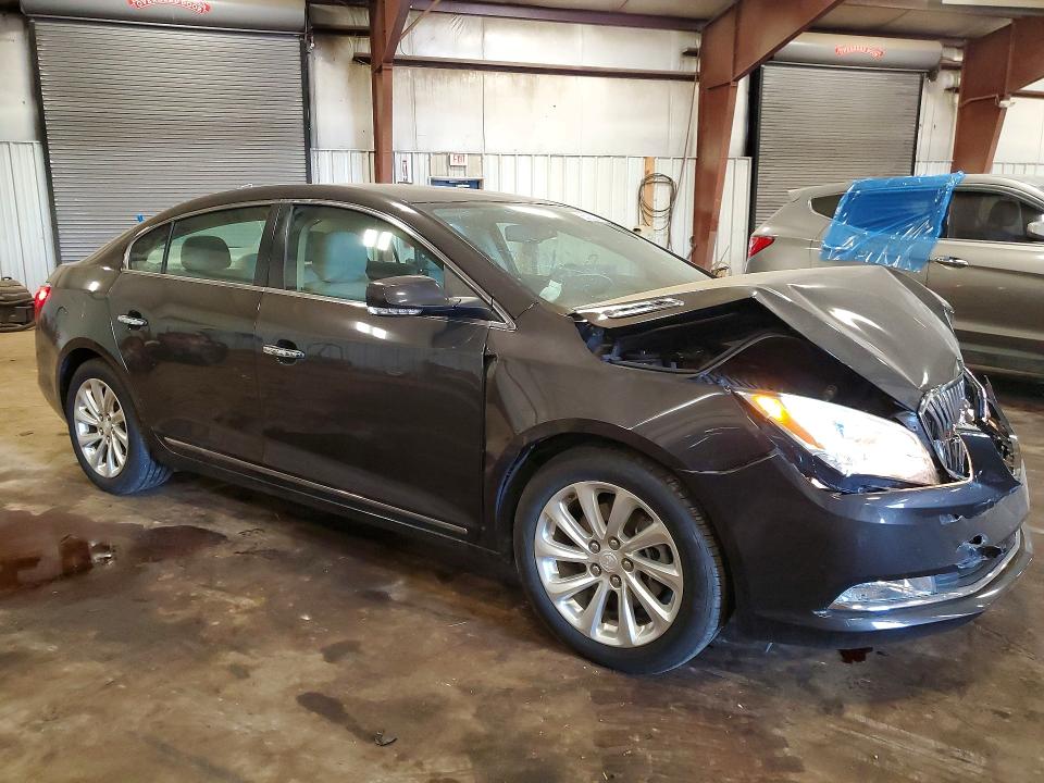 2014 Buick Lacrosse VIN 1G4GB5G39EF166989 COPART salvage auction — FRONT END, Mi - Certificate Of Title, sold $825 on 2026-07-10 (photo 4)
