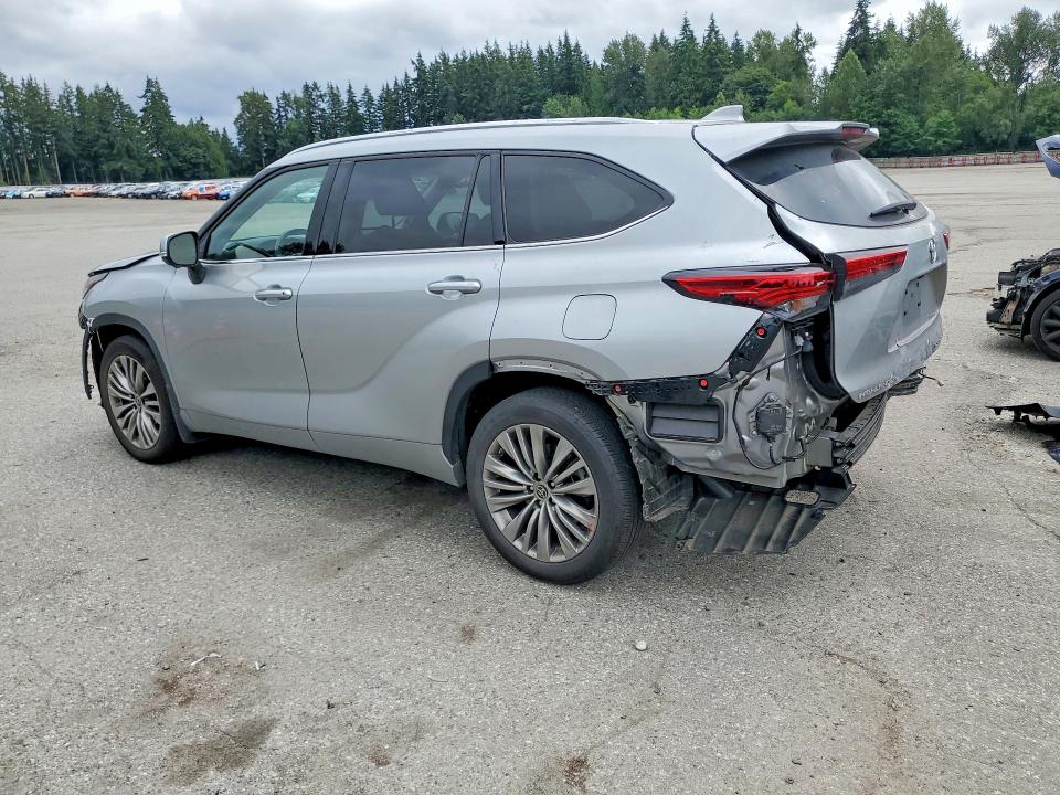 2023 Toyota Highlander VIN 5TDKDRBH0PS014637 COPART salvage auction — FRONT END, Wa - Bill Of Sale, sold $60 on 2026-07-20 (photo 2)