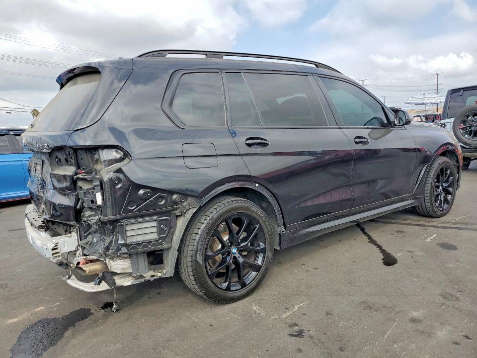 2020 BMW X7 VIN 5UXCW2C00L9B63140 COPART salvage auction — REAR END, Ca - Salvage Certificate, sold $19,400 on 2026-09-02 (photo 3)