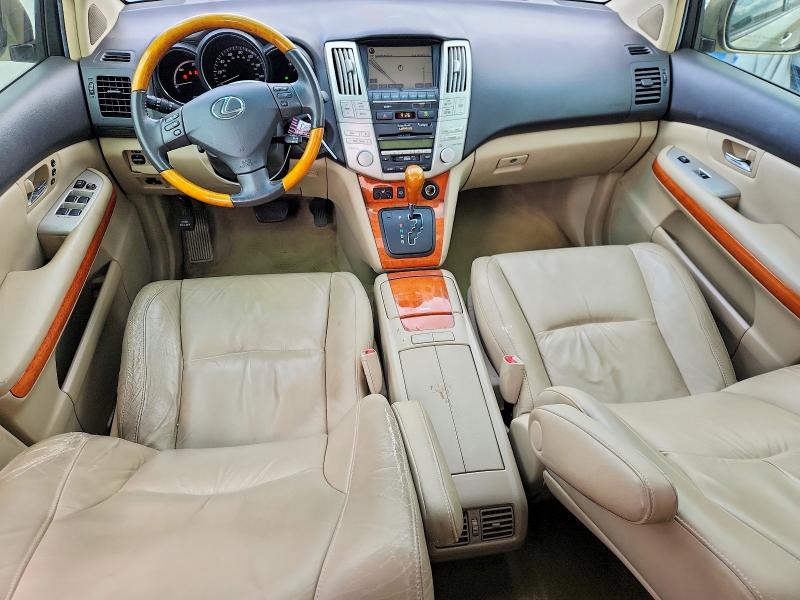 2008 Lexus Rx VIN JTJGW31U382008395 COPART salvage auction — REAR END, Tx - Salvage Vehicle Title, sold $2,300 on 2026-07-14 (photo 8)