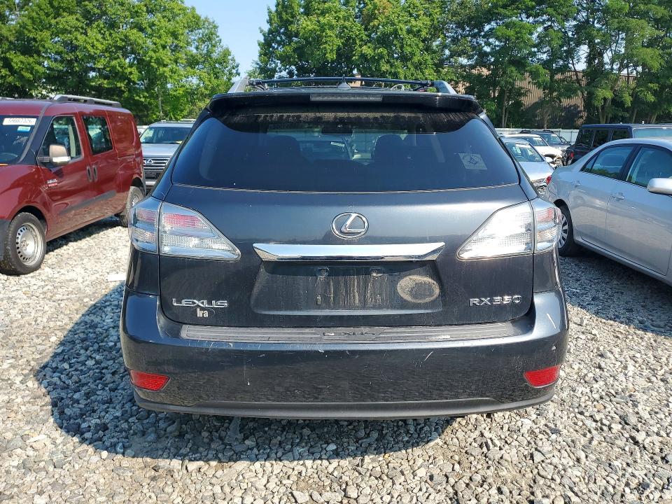 2010 Lexus Rx 350 VIN 2T2BK1BA1AC057566 COPART salvage auction — MINOR DENT/SCRATCHES, Ma - Certificate Of Title, sold $4,450 on 2026-07-10 (photo 6)