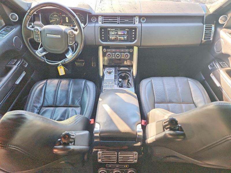 2016 Land rover RANGE ROVER VIN SALGS2EF8GA264727 COPART salvage auction — FRONT END, Md - Cert Of Salvage > 75% Damage, sold $5,700 on 2026-07-31 (photo 8)