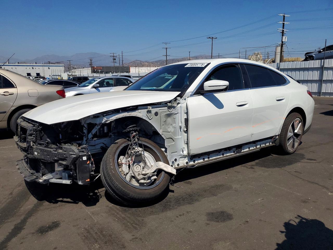 2024 BMW i4 VIN WBY73AW05RFR79932 — COPART salvage auction photo