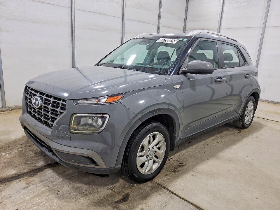 2020 Hyundai Venue VIN KMHRC8A30LU038083 — COPART salvage auction photo