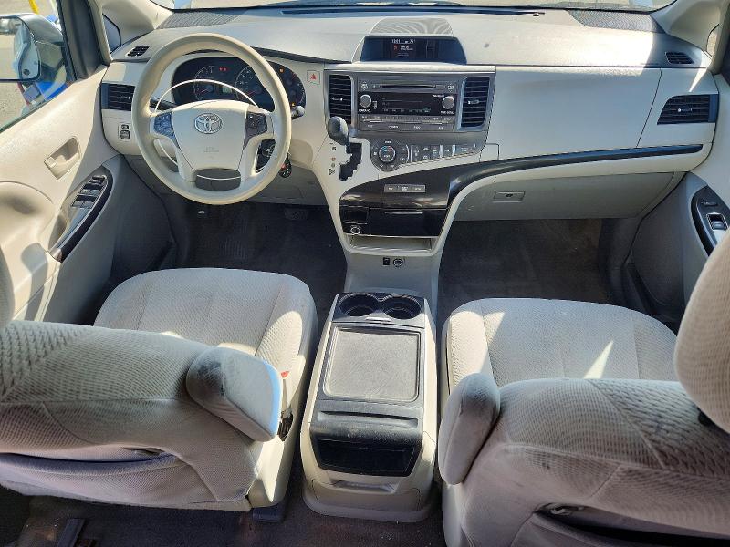2013 Toyota VIN 5TDKK3DC0DS342981 COPART salvage auction — REAR END, CA - SALVAGE CERTIFICATE, sold $850 on 2026-07-23 (photo 8)