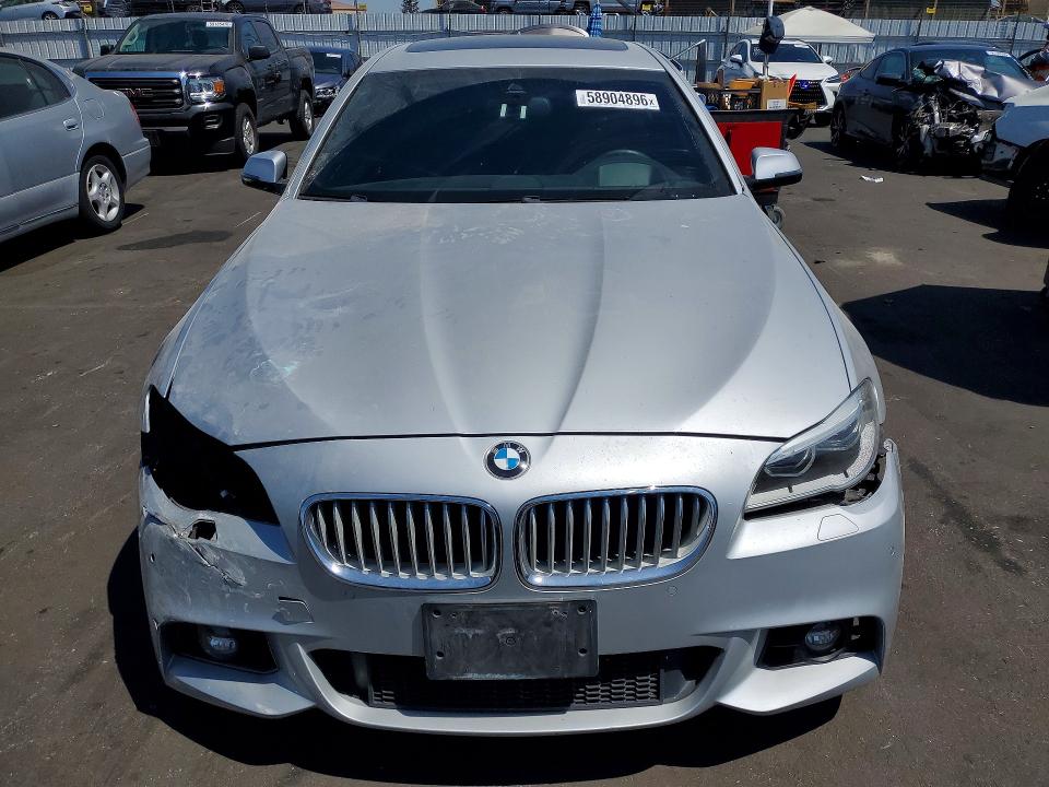 2014 BMW VIN WBAKN9C59ED681794 COPART salvage auction — FRONT END, Ca - Salvage Certificate, sold $2,050 on 2026-07-15 (photo 5)