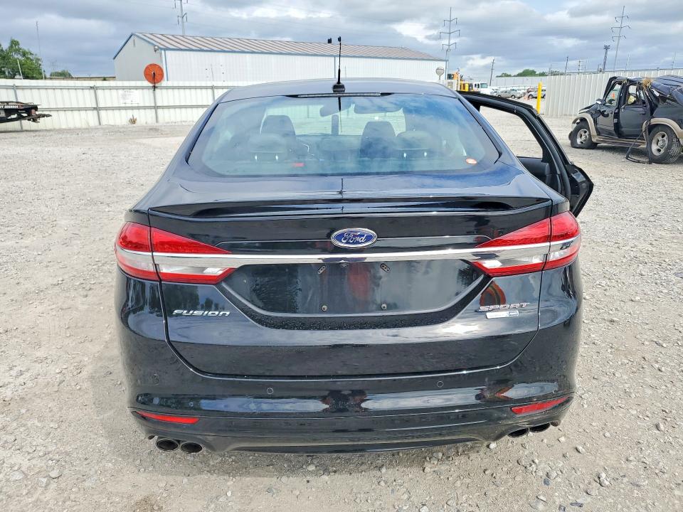 2017 Ford Fusion VIN 3FA6P0VP6HR245561 COPART salvage auction — SIDE, Oh - Cert Of Title-Salvage, sold $1,600 on 2026-07-31 (photo 6)
