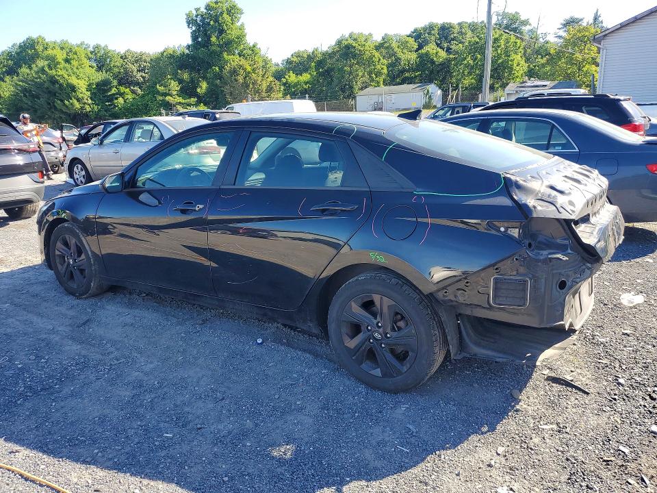 2021 Hyundai Elantra VIN 5NPLM4AG6MH044341 COPART salvage auction — REAR END, PA - CERTIFICATE OF SALVAGE, sold $3,200 on 2026-07-27 (photo 2)