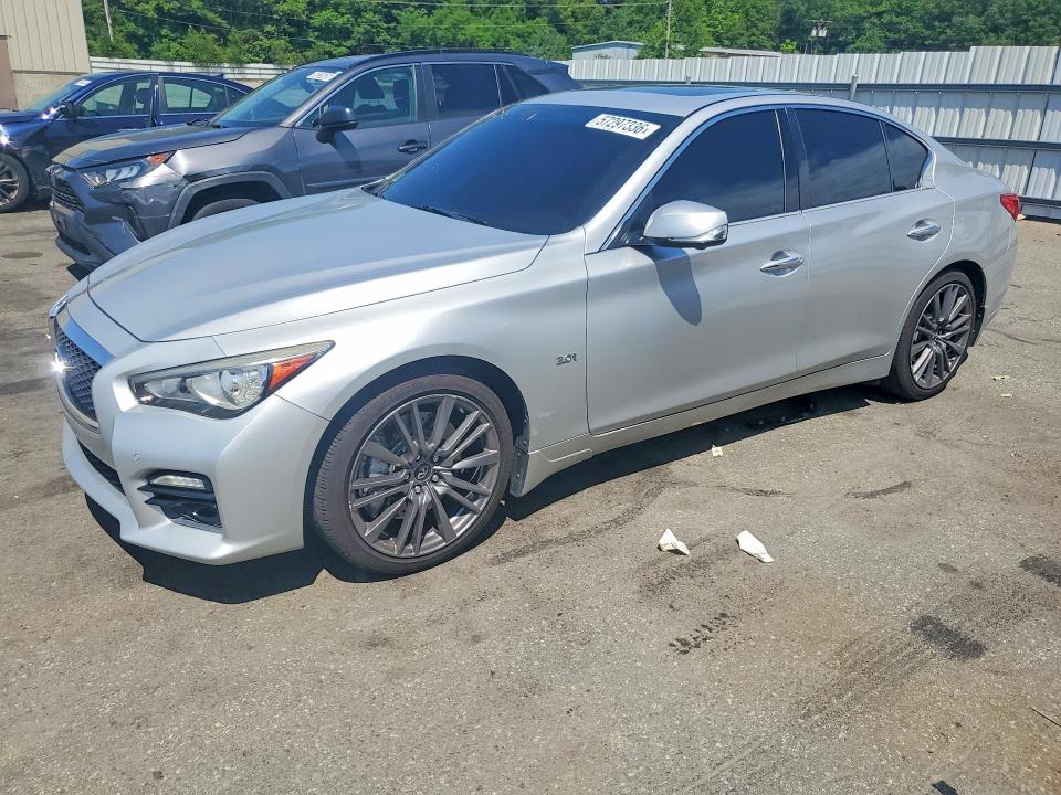 2016 Infiniti Q50 VIN JN1FV7AR2GM450613 COPART salvage auction — MECHANICAL, Ma - Cert Of Title-Reconstrctd Coll, sold $325 on 2026-07-21 (photo 1)