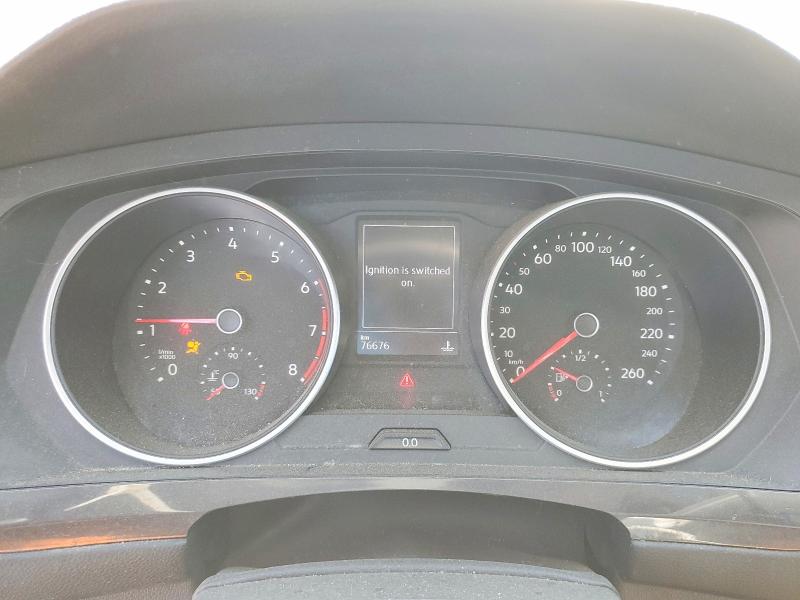 2021 Volkswagen Tiguan VIN 3VV0B7AXXMM145002 COPART salvage auction — FRONT END, On - Permit Salvage, sold $5,800 on 2026-07-02 (photo 9)