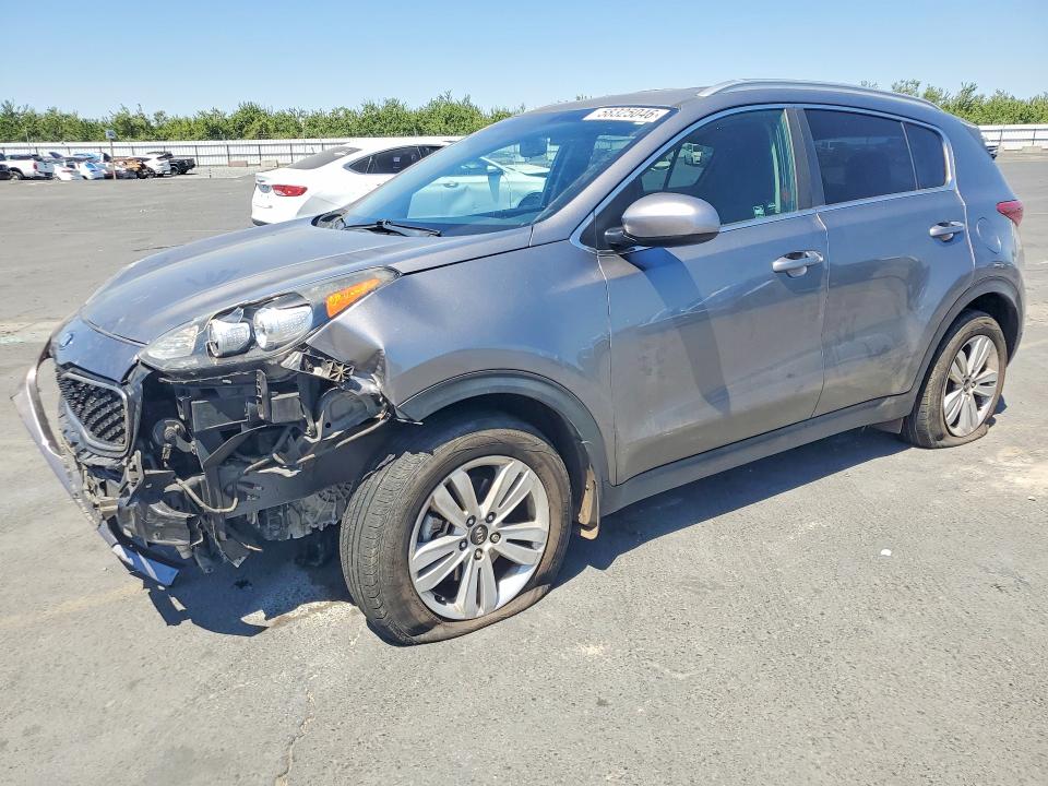 2019 Kia VIN KNDPM3AC5K7540273 COPART salvage auction — FRONT END, Ca - Salvage Certificate, sold $150 on 2026-07-27 (photo 1)