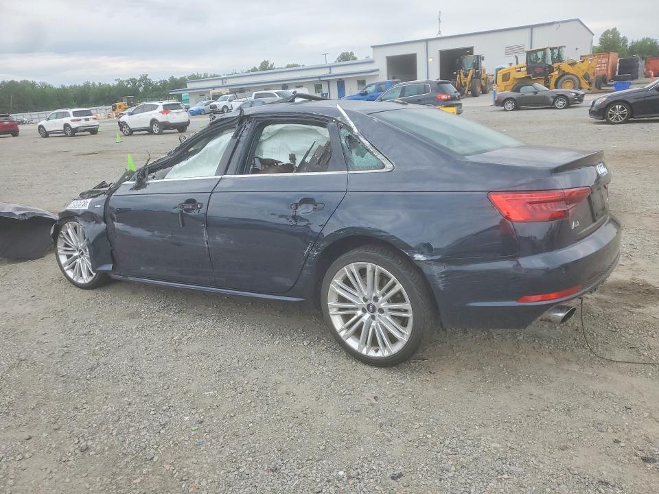 2017 Audi A4 VIN WAUENAF40HN027198 COPART salvage auction — ROLLOVER, NC - SALVAGE CERTIFICATE OF TITLE, sold $200 on 2026-07-27 (photo 2)