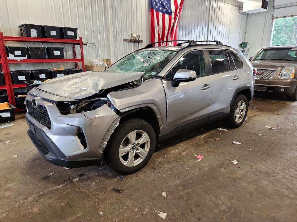 2019 Toyota Rav 4 VIN 2T3P1RFV8KW046290 COPART salvage auction — FRONT END, Mn - Cert Of Title-Salvage, sold $6,800 on 2026-07-02 (photo 1)