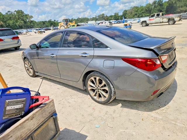2014 Hyundai Sonata VIN 5NPEC4AB6EH895444 COPART salvage auction — FRONT END, Fl - Certificate Of Title, sold $250 on 2026-07-07 (photo 2)