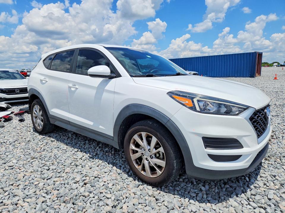 2021 Hyundai Tucson VIN KM8J23A40MU322097 COPART salvage auction — REAR END, Fl - Certificate Of Destruction, sold $4,900 on 2026-07-17 (photo 4)