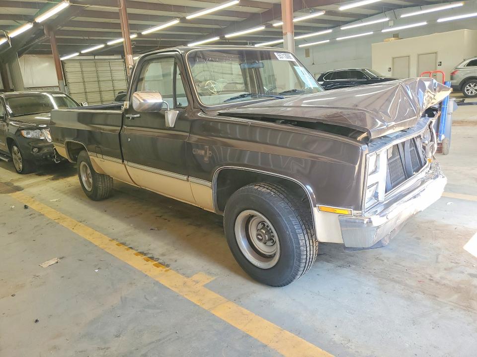 1986 Chevrolet S-10 pickup VIN 1GCDC14H5GF341755 COPART salvage auction — FRONT END, Nc - Salvage Certificate Of Title, sold $875 on 2026-07-08 (photo 4)