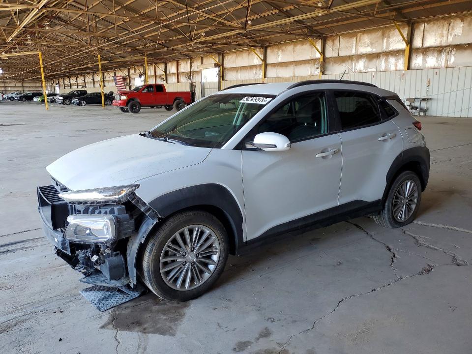 2018 Hyundai Kona VIN KM8K22AA9JU185189 COPART salvage auction — FRONT END, Az - Certificate Of Title (P), sold $2,050 on 2026-07-13 (photo 1)