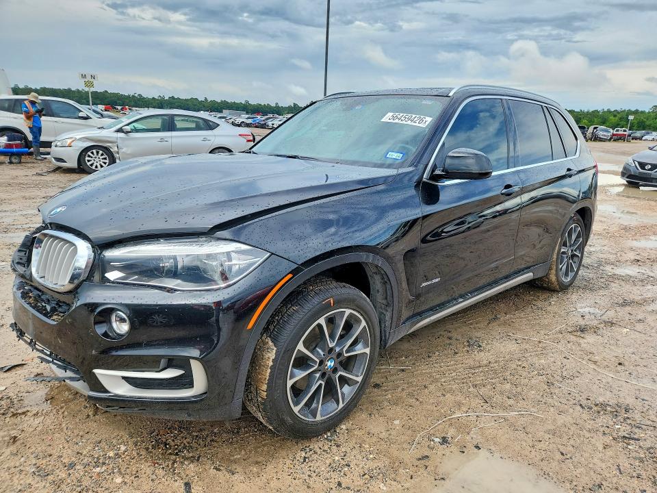 2016 BMW X5 VIN 5UXKR0C56G0U10669 COPART salvage auction — FRONT END, Tx - Salvage Vehicle Title, sold $2,850 on 2026-07-07 (photo 1)