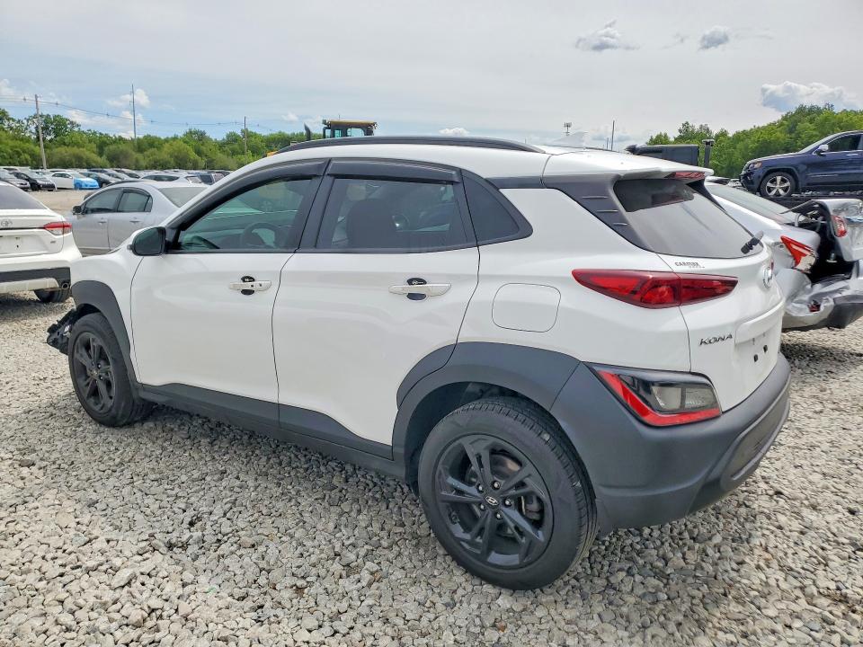 2022 Hyundai VIN KM8K6CAB0NU820423 COPART salvage auction — FRONT END, Ma - Cert Of Title-Salvage, sold $3,250 on 2026-07-10 (photo 2)