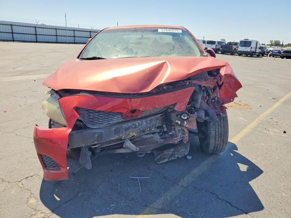 2009 Toyota Corolla VIN JTDBL40E099045757 COPART salvage auction — FRONT END, Ca - Salvage Certificate, sold $800 on 2026-07-09 (photo 5)