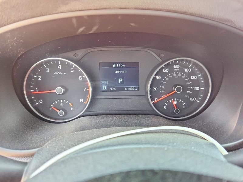 2022 Kia Sportage VIN KNDPMCAC7N7010990 COPART salvage auction — HAIL, Wi - Cert Of Title-Claim Paid, sold $7,600 on 2026-07-14 (photo 9)