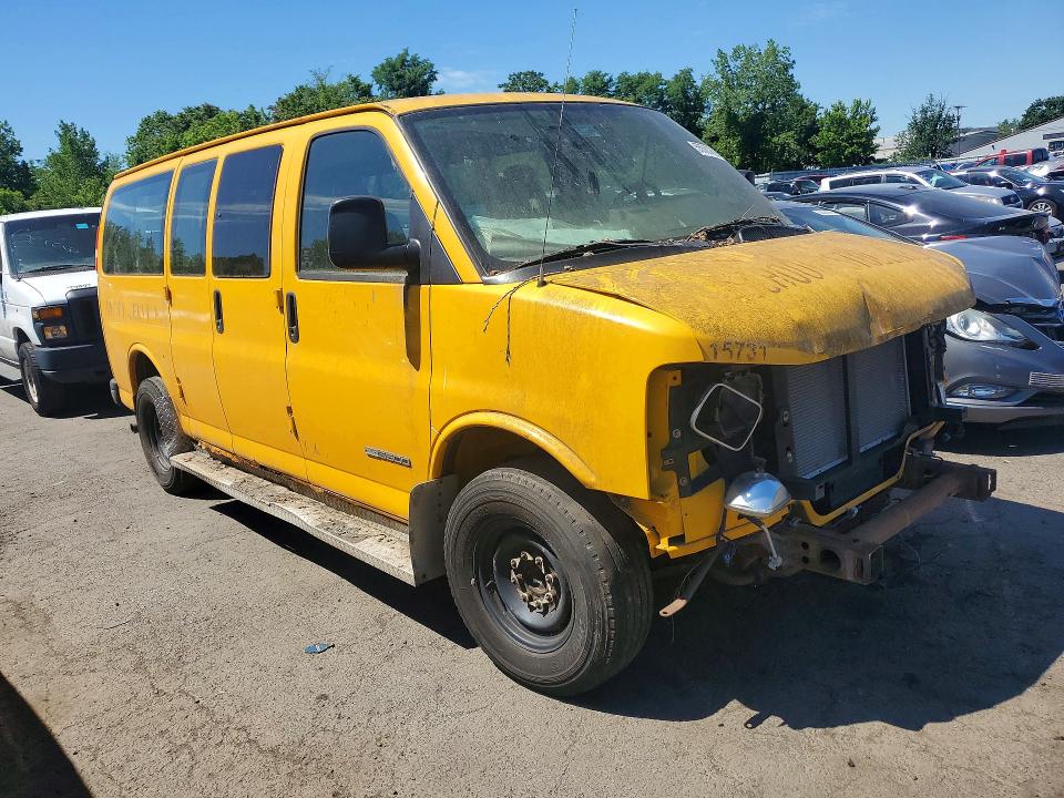 2006 Gmc Savana VIN 1GDHG35U761206815 COPART salvage auction — FRONT END, Ct - Certificate Of Title, sold $500 on 2026-07-02 (photo 4)