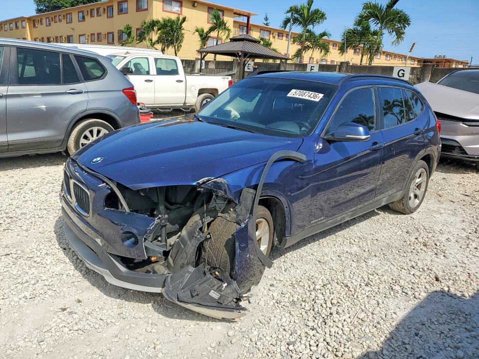 2015 BMW X1 VIN WBAVM1C50FV316109 COPART salvage auction — FRONT END, Fl - Certificate Of Title, sold $650 on 2026-07-10 (photo 1)