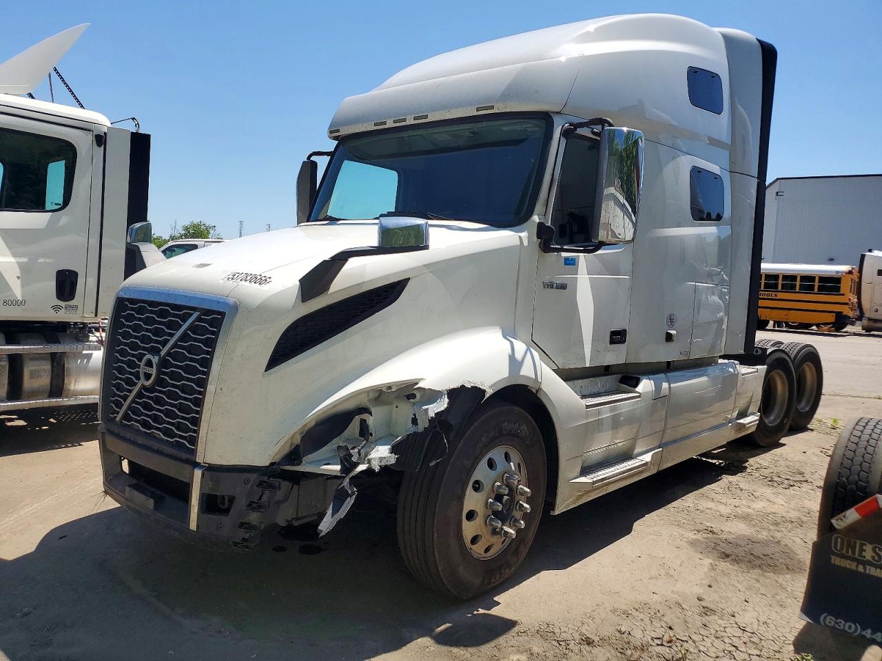 2021 Volvo Vn VIN 4V4NC9EH6MN270511 COPART salvage auction — Front End, PA - CERTIFICATE OF SALVAGE, sold $12,700 on 2026-06-18 (photo 2)