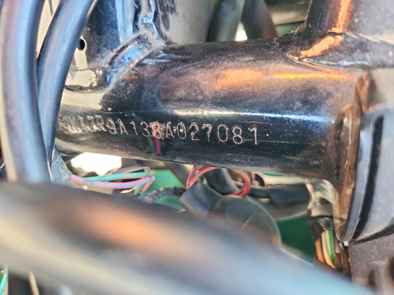 2003 Kawasaki Zr1200 a VIN JKAZR9A133A027081 COPART salvage auction — VANDALISM, Ca - Salvage Certificate, sold $400 on 2026-07-02 (photo 8)