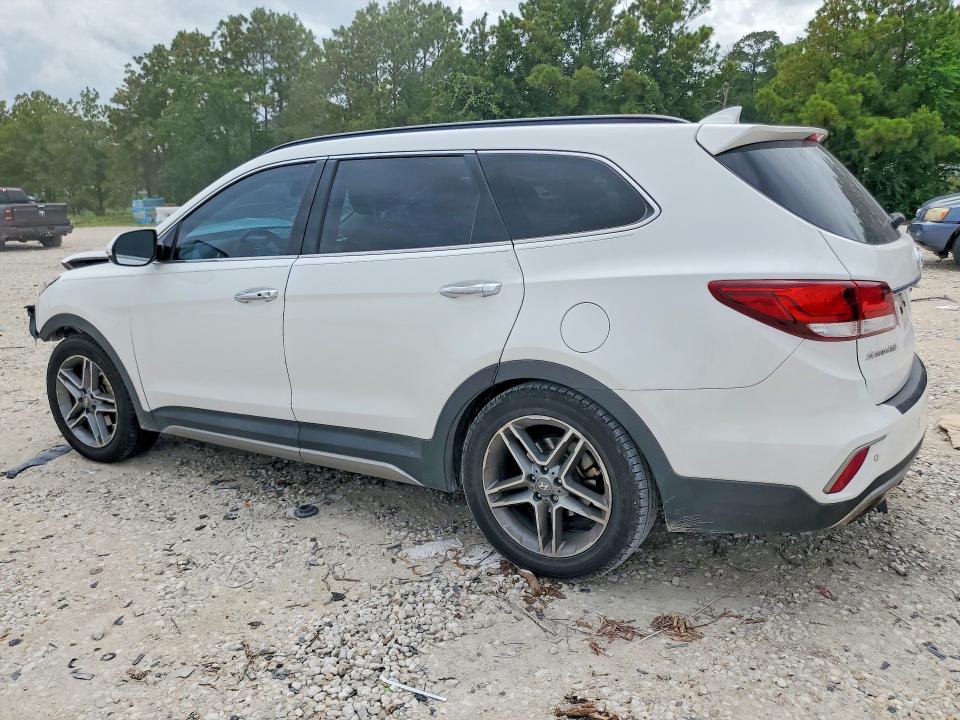 2017 Hyundai Santa fe VIN KM8SR4HF1HU255951 COPART salvage auction — FRONT END, Tx - Salvage Vehicle Title, sold $900 on 2026-07-28 (photo 2)