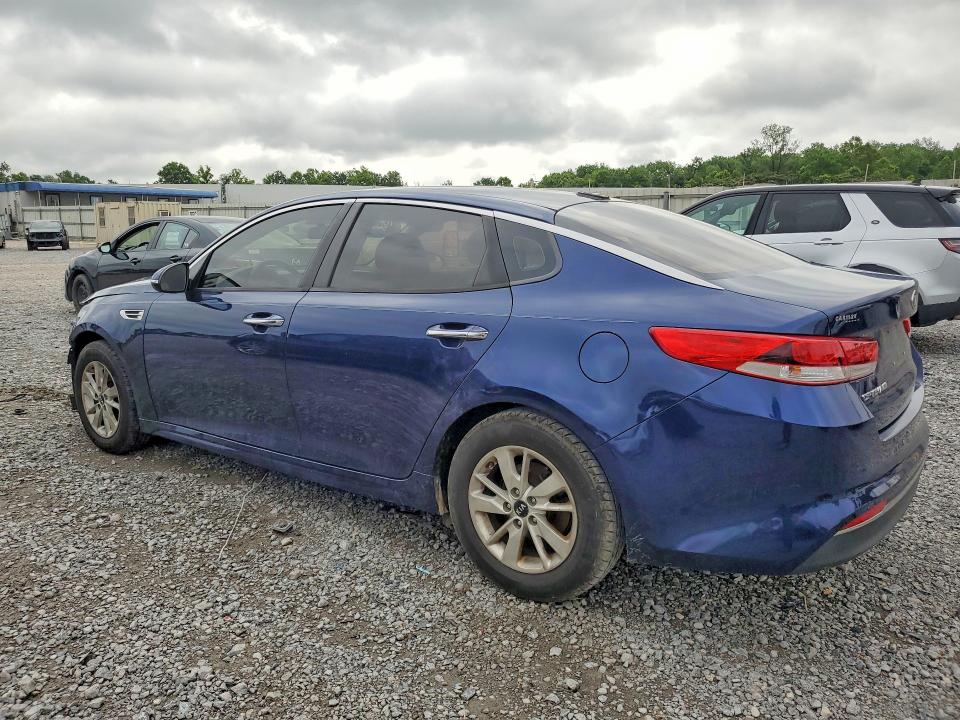 2017 Kia Optima VIN 5XXGT4L39HG158334 COPART salvage auction — FRONT END, Al - Cert Of Title-Salvage Title, sold $825 on 2026-07-14 (photo 2)