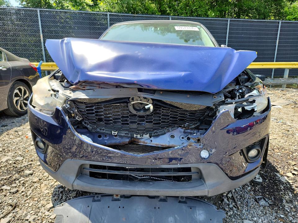 2014 Mazda Cx-5 VIN JM3KE4CY4E0303686 COPART salvage auction — FRONT END, Md - Cert Of Salvage > 75% Damage, sold $2,700 on 2026-07-31 (photo 5)