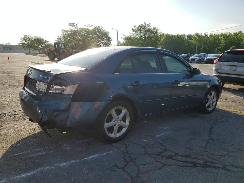 2007 Hyundai Sonata VIN 5NPEU46F17H211461 COPART salvage auction — REAR END, Ky - Cert Of Title-Salvage, sold $300 on 2026-07-02 (photo 3)