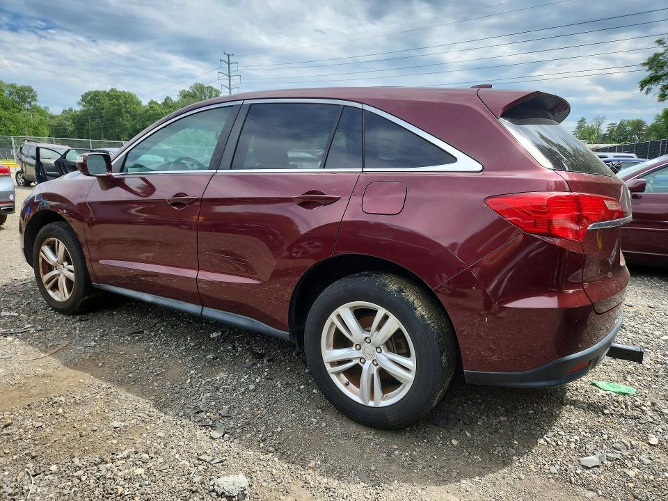2015 Acura Rdx VIN 5J8TB3H33FL003460 COPART salvage auction — MINOR DENT/SCRATCHES, MD - CERTIFICATE OF TITLE, sold $400 on 2026-07-10 (photo 2)