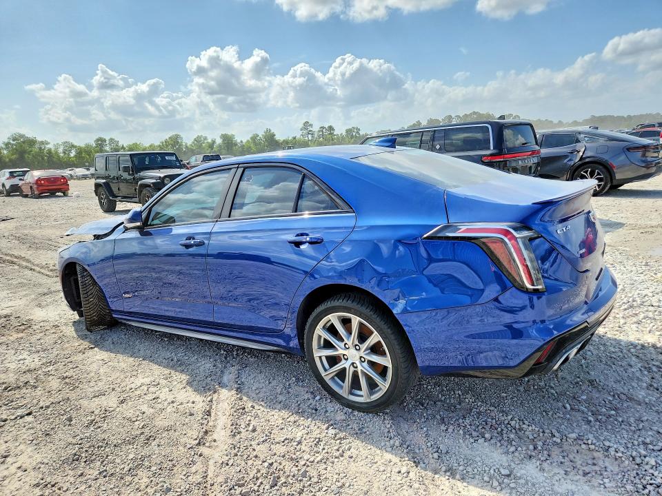 2022 Cadillac Ct4 VIN 1G6DH5RL0N0102056 COPART salvage auction — FRONT END, TX - SALVAGE VEHICLE TITLE, sold $9,500 on 2026-07-28 (photo 2)