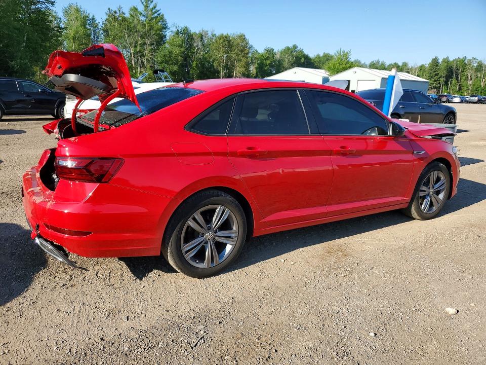 2021 Volkswagen Jetta VIN 3VWE57BU0MM073756 COPART salvage auction — REAR END, On - Permit Salvage, sold $2,150 on 2026-07-09 (photo 3)