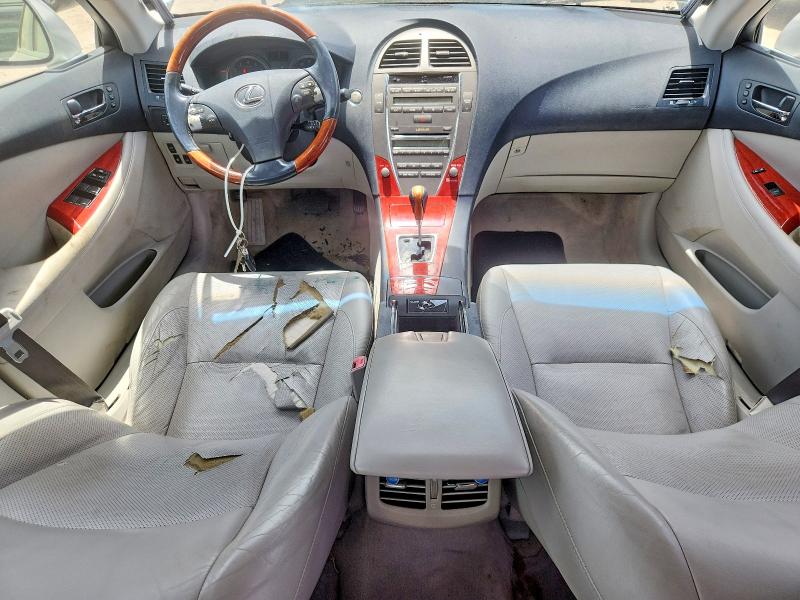 2007 Lexus Es 350 VIN JTHBJ46GX72082902 COPART salvage auction — FRONT END, Tx - Certificate Of Title, sold $1,700 on 2026-07-07 (photo 8)