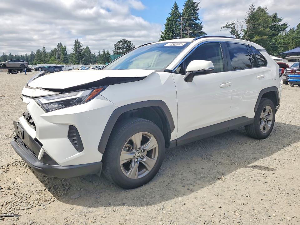 2022 Toyota Rav4 VIN JTMW1RFV8ND090996 COPART salvage auction — FRONT END, Wa - Bill Of Sale, sold $8,300 on 2026-07-14 (photo 1)