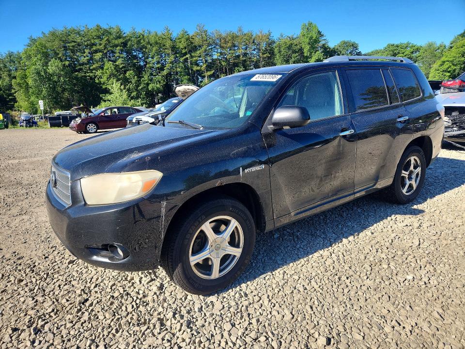 2009 Toyota Highlander hybrid VIN JTEEW44A192035898 COPART salvage auction — MECHANICAL, Ma - Certificate Of Title, sold $1,000 on 2026-07-06 (photo 1)